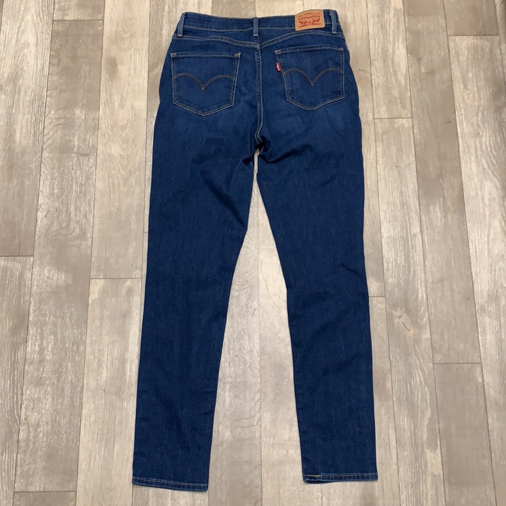 Womens Levi 721 High Rise Skinny Jeans